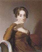 Oil on canvas portrait of Elizabeth McEuen Smith by Thomas Sully, Thomas Sully